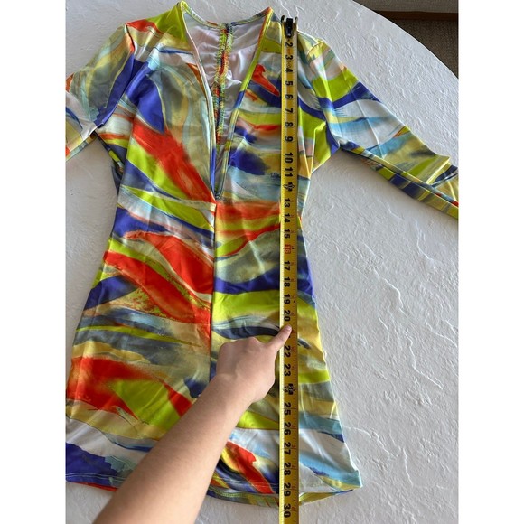 Fashion Nova Multicolor Art Masterpiece Romper - Picture 11 of 12